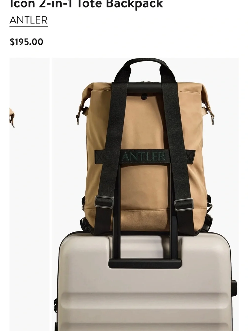 Tan Duffel Bag for Men/Women — Versatile Travel Holdall